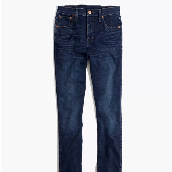 Madewell High-Rise Skinny Jeans in Hayes Wash - Picture 2 of 5